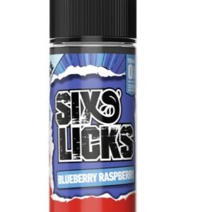 SIX LICKS BLUEBERRY RASPBERRY (BLUEMONIA) E-LIQUID