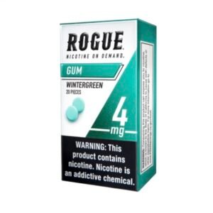 Rogue Wintergreen 4MG, Nicotine gum