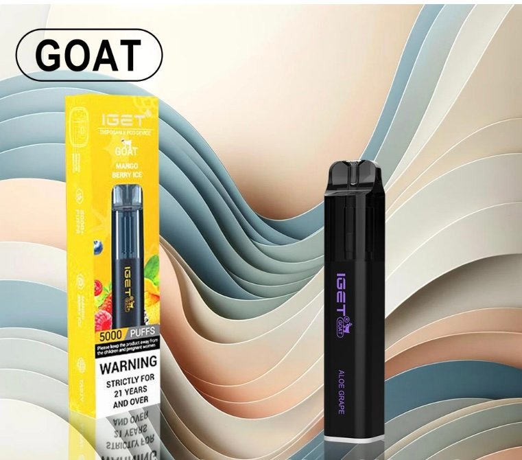 10 × IGET GOAT 5000 PUFFS (PICK YOUR OWN FLAVOURS