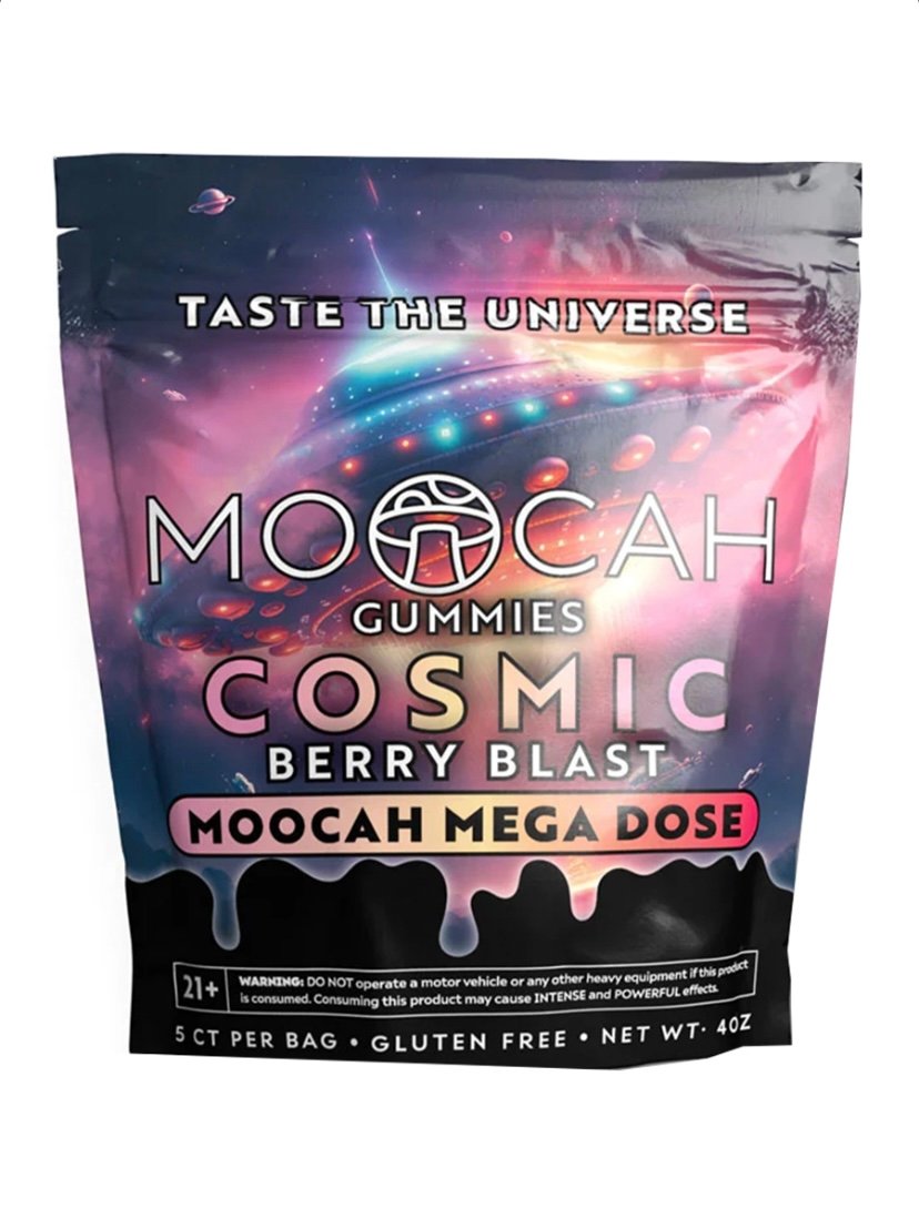 Berry Blast Moocah Mega Dose Mushroom Gummies 5ct