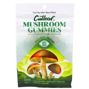 Guava Cutleaf Mushroom Gummies Amanita Blend 500mg