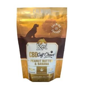 Koi CBD Soft Chews For Dogs 180 mg (Peanut Butter & Banana)