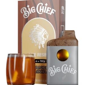 Orange Elixer Big Chief Live Resin THC-A+THC-P Disposable Vape 3G