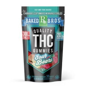 Sour Gummi Bears 300mg THC